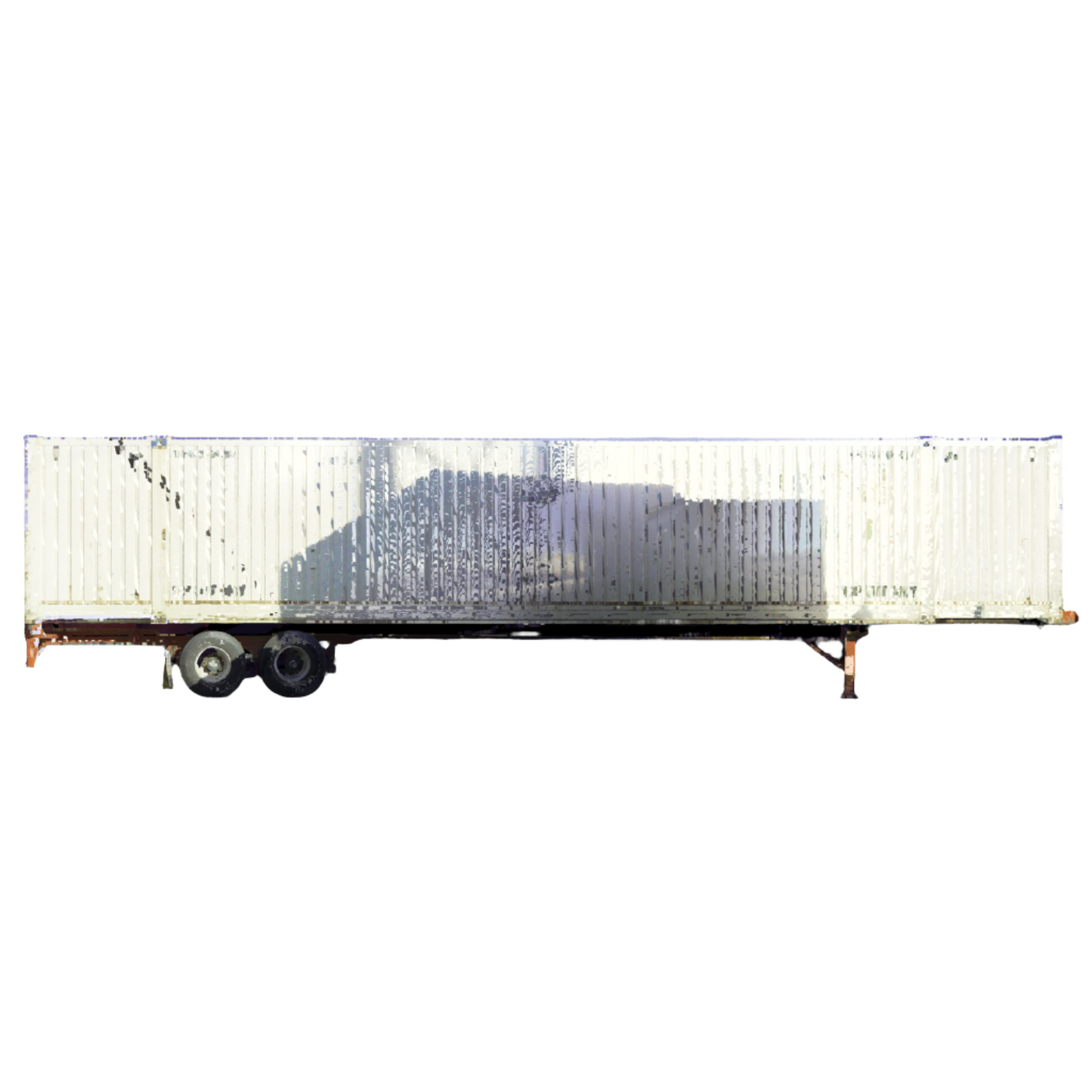 Chassis Trailer with Container