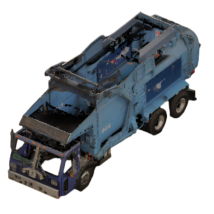 Crane Carrier Low Entry Garbage Truck 2007