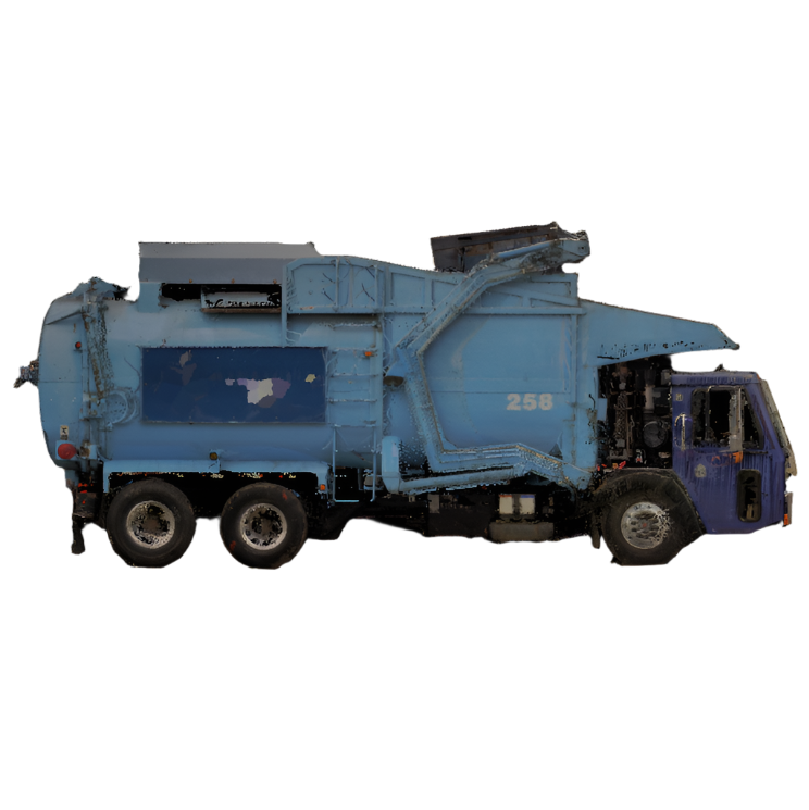 Crane Carrier Low Entry Garbage Truck 2007