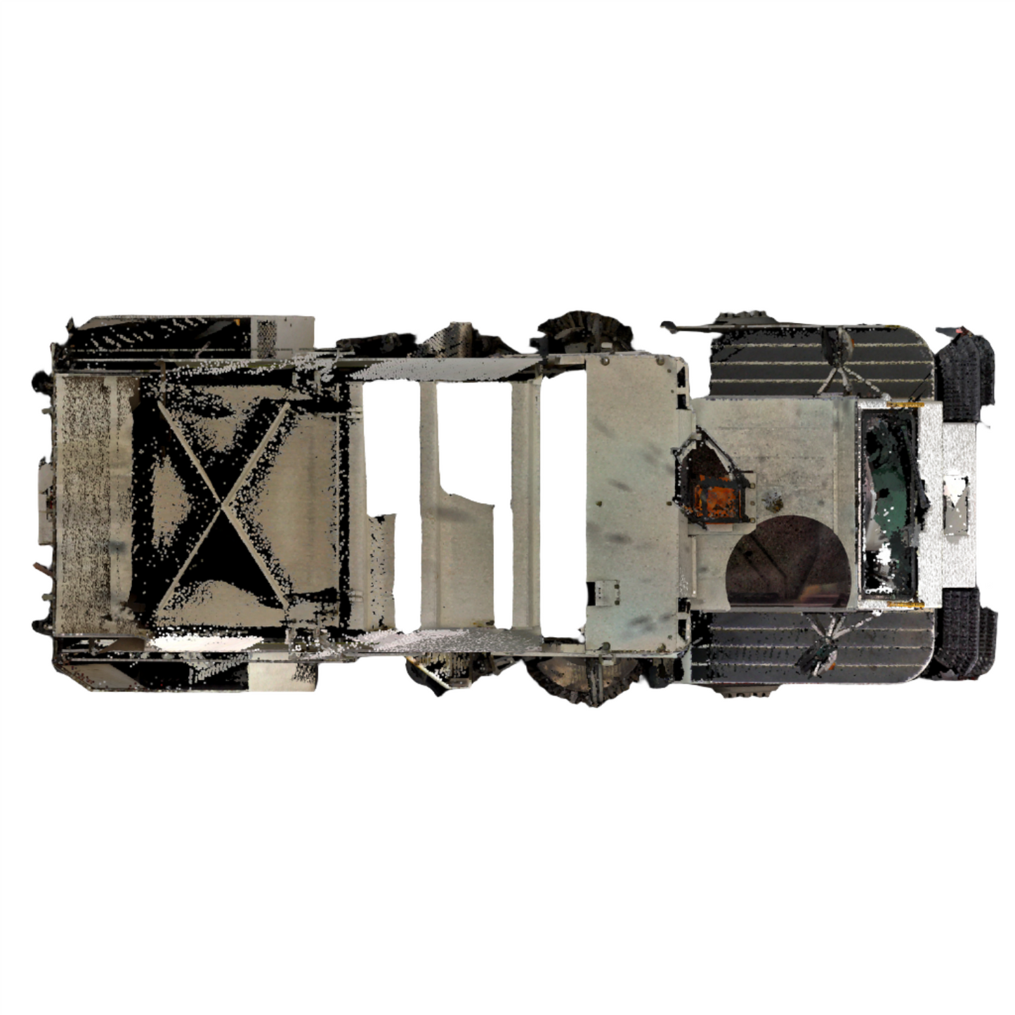 Global Environment Products Inc M4 CNG Street Sweeper 2014