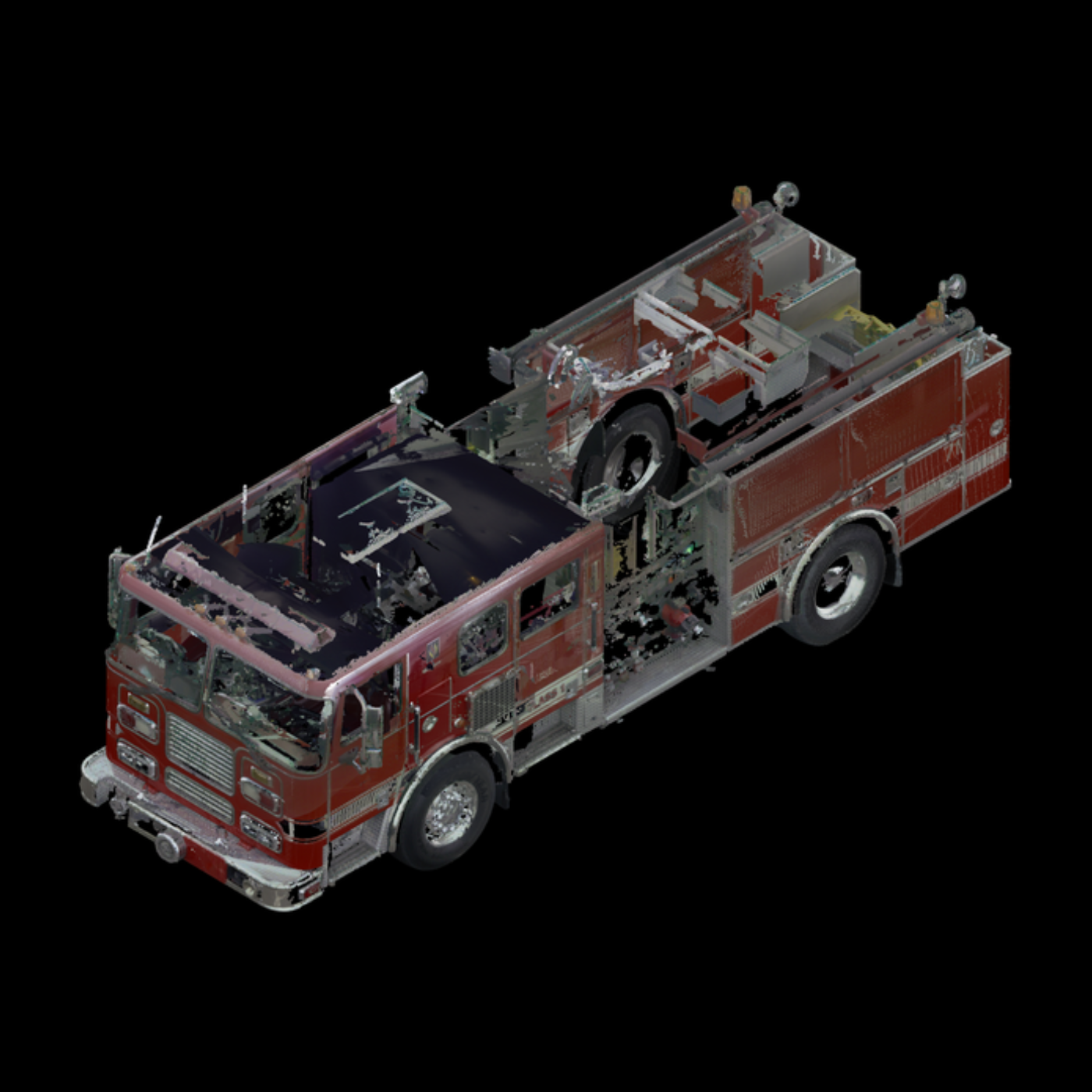 Seagrave Pumper Fire Truck 2004