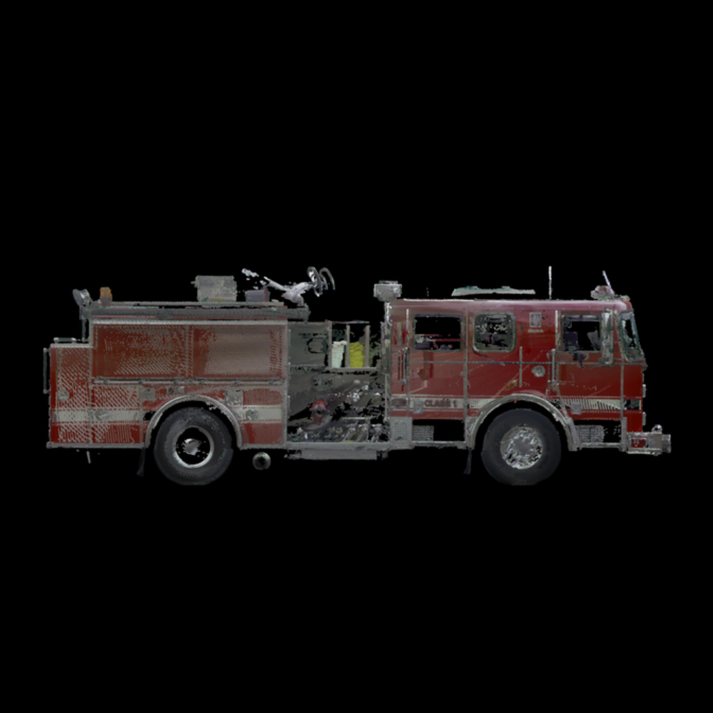 Seagrave Pumper Fire Truck 2004