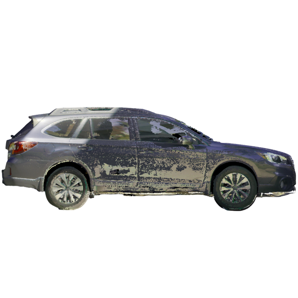 Subaru Outback 2015 3D Laser Scan Point Cloud Model – Car Clouds