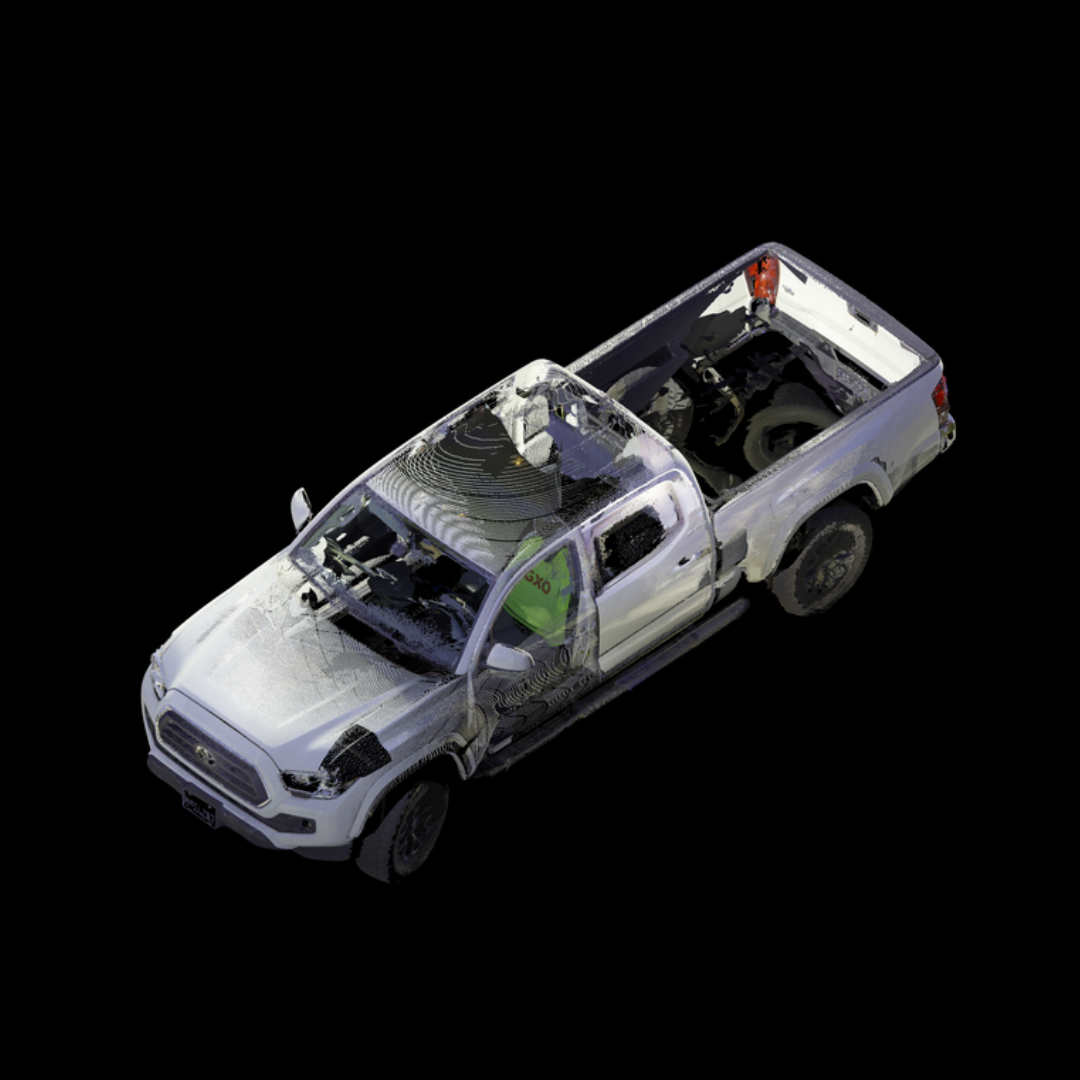 Toyota Tacoma 2020 3D Laser Scan Point Cloud Model – Car Clouds