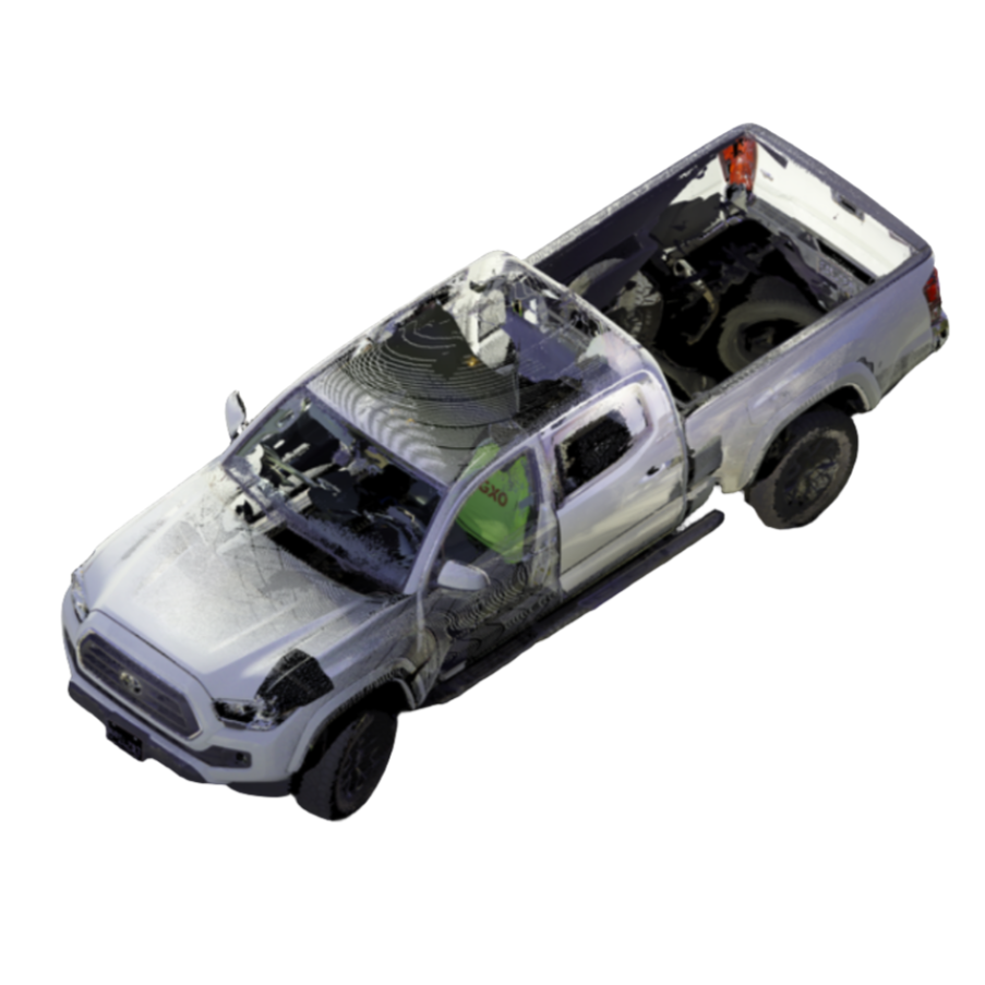 Toyota Tacoma 2020 3D Laser Scan Point Cloud Model – Car Clouds