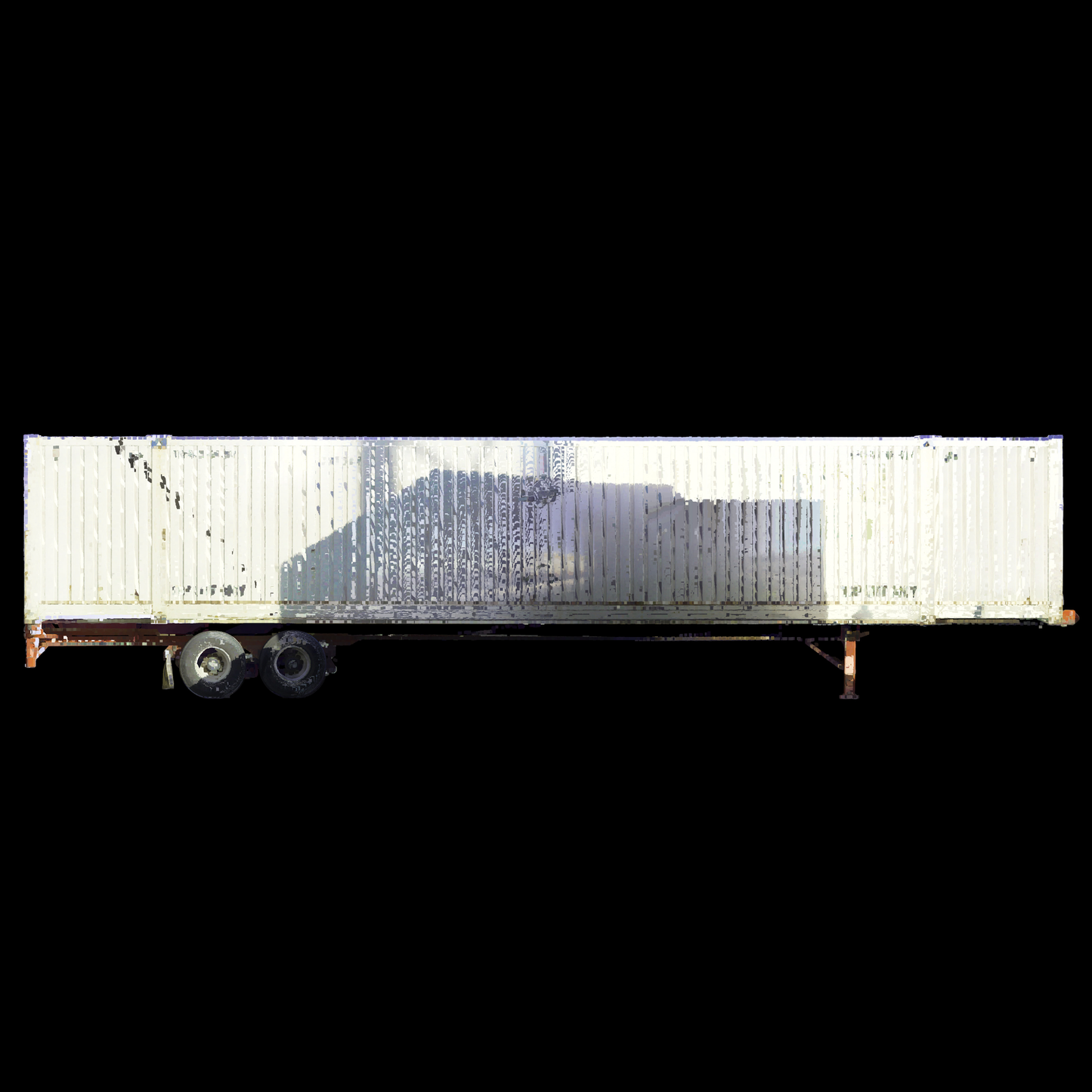 Chassis Trailer with Container