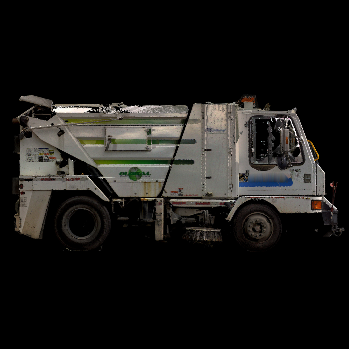 Global Environment Products Inc M4 CNG Street Sweeper 2014